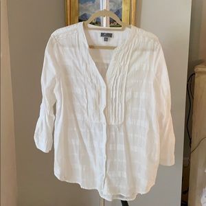 Lightweight summer button down shirt